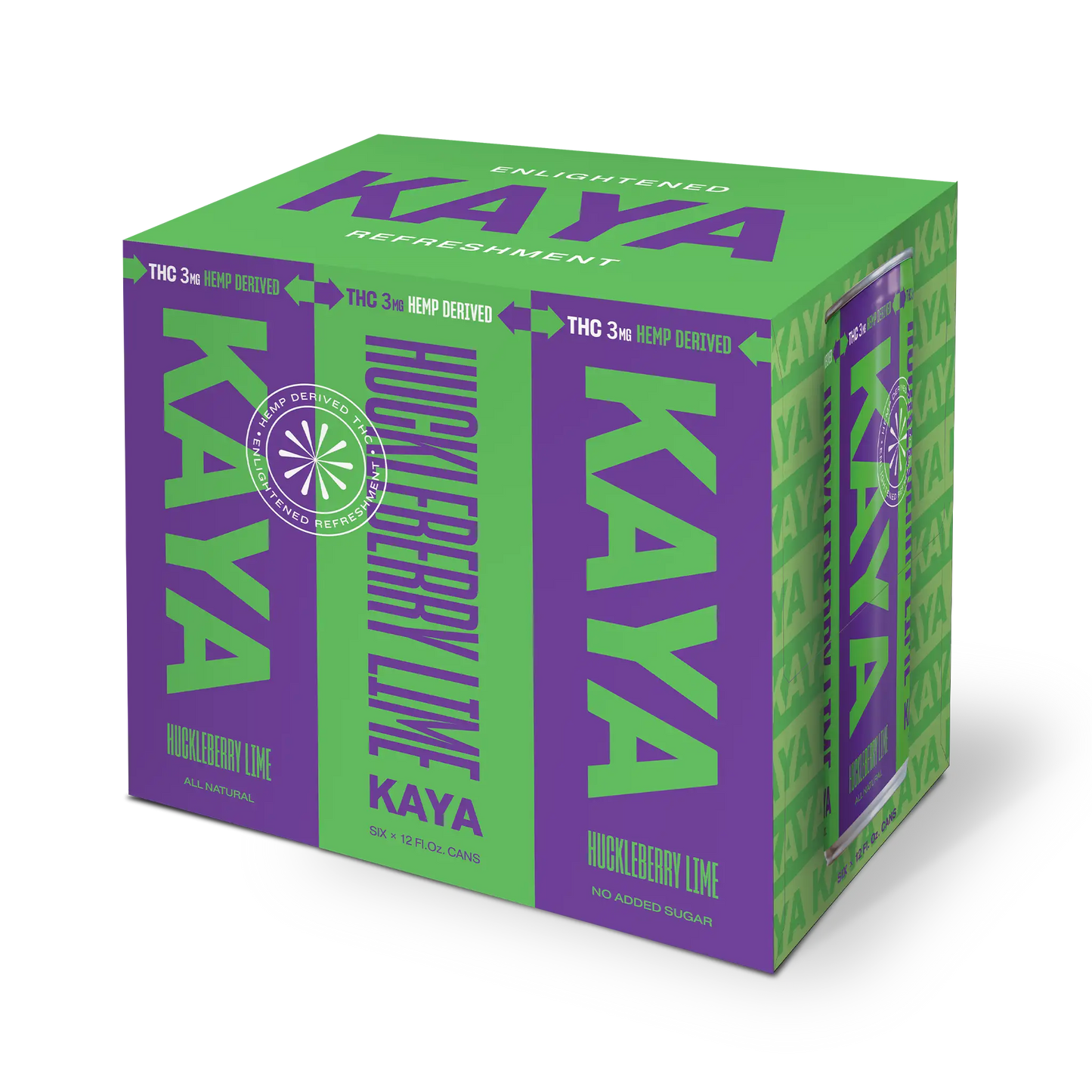 KAYA Huckleberry Lime 6-pack