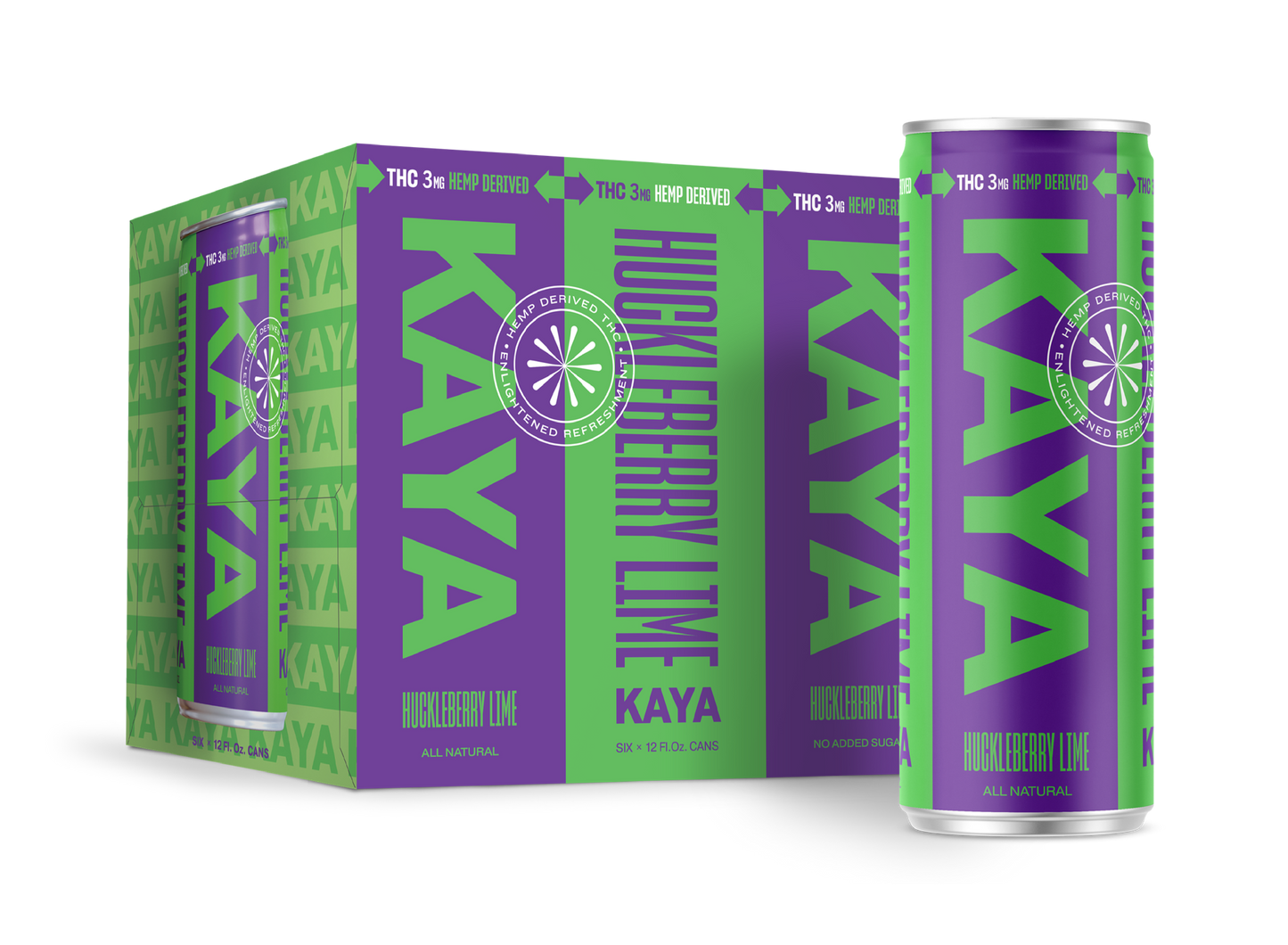 KAYA Huckleberry Lime 6-pack