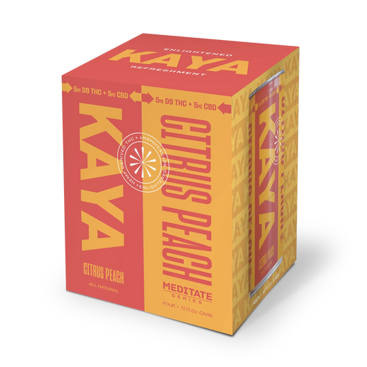 KAYA Citrus Peach 4-pack NEW